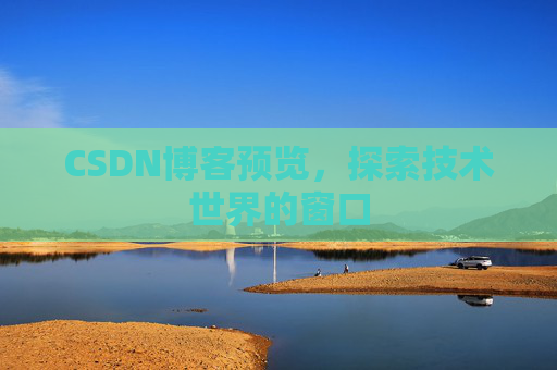 CSDN博客预览，探索技术世界的窗口