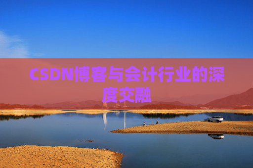 CSDN博客与会计行业的深度交融